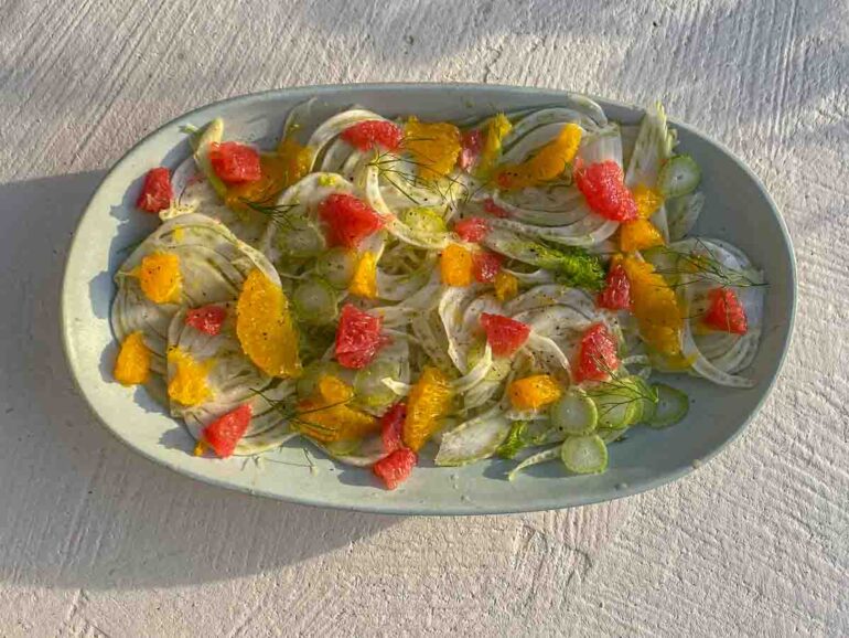 salade de fenouil aux agrumes